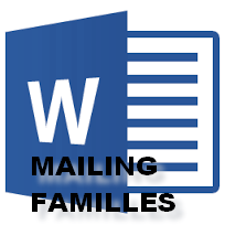 Mailing familles